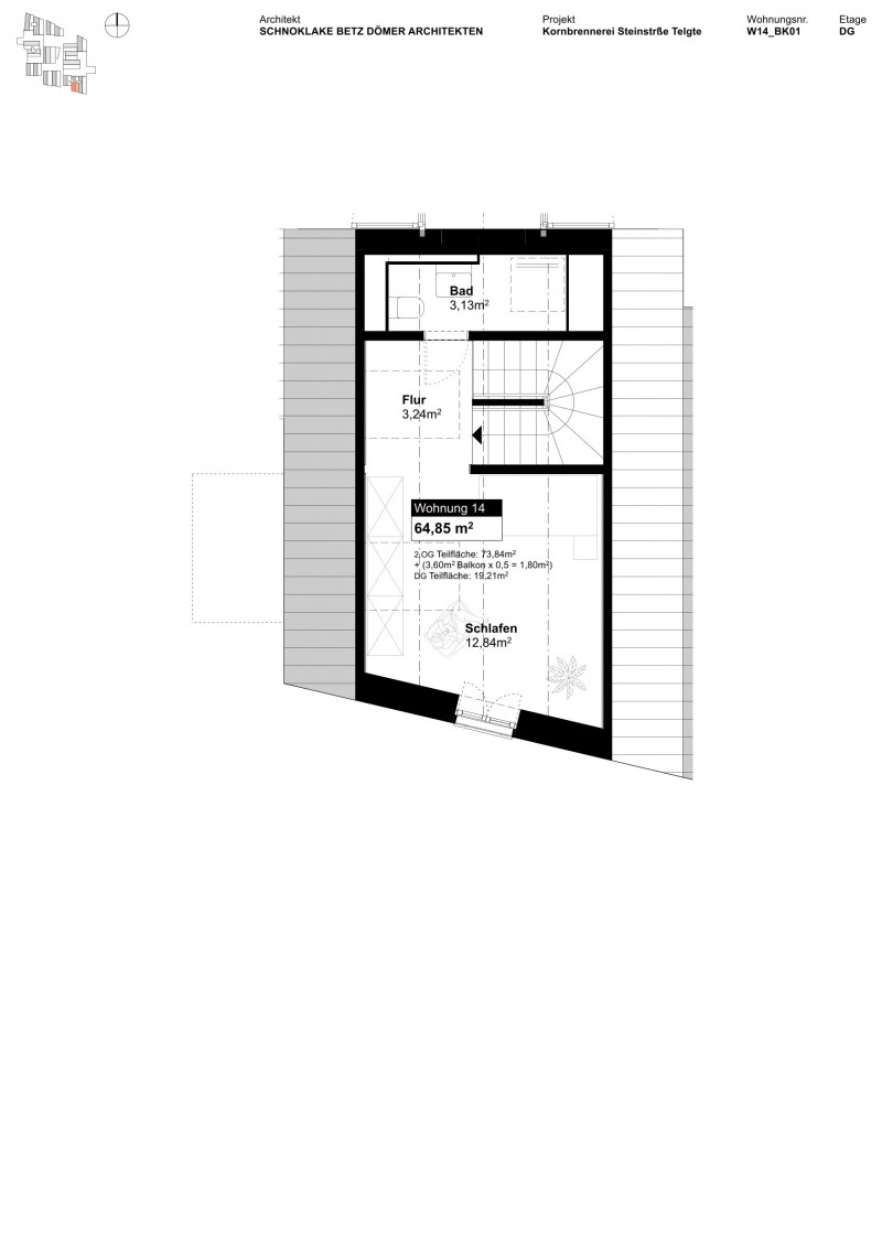 Grundriss Wohnung 3207