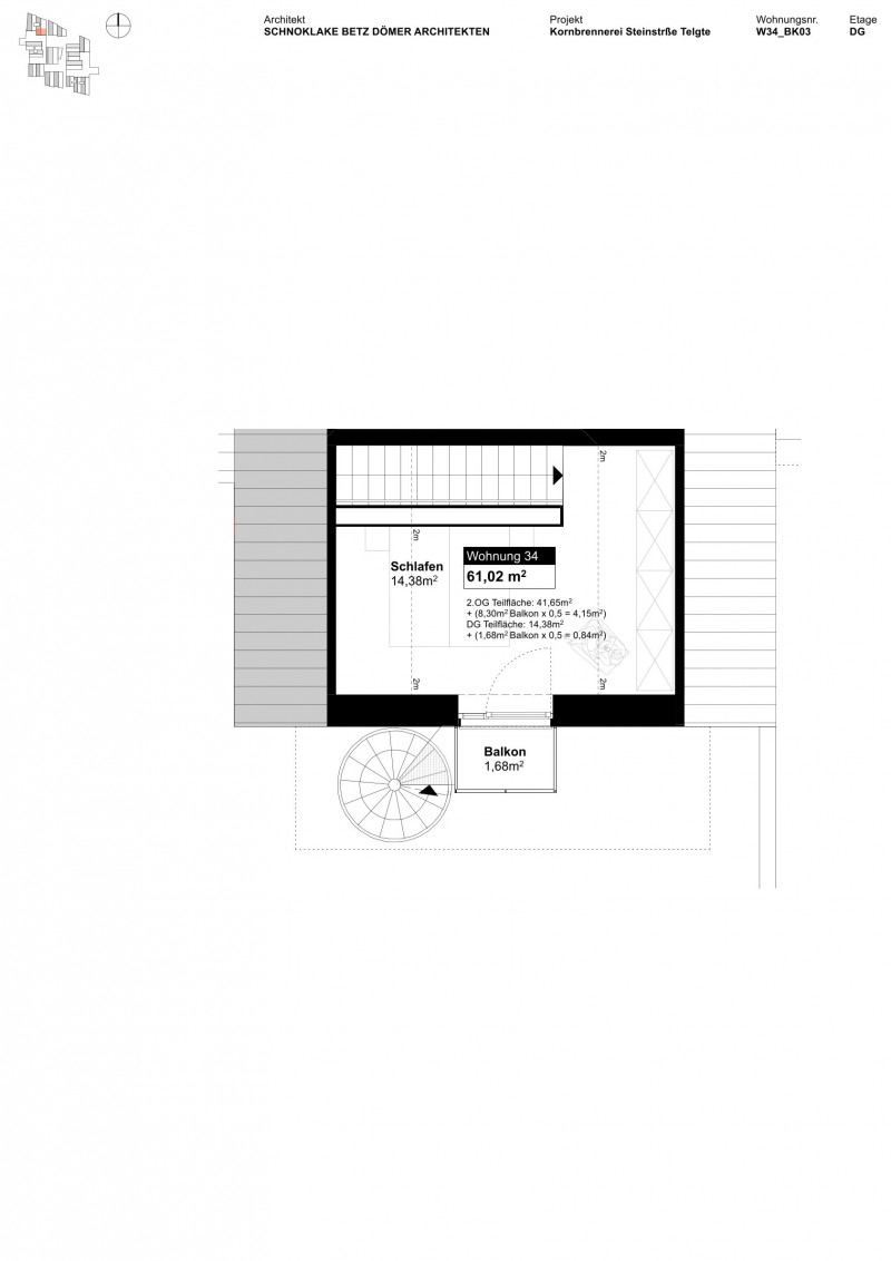Grundriss Wohnung 1213