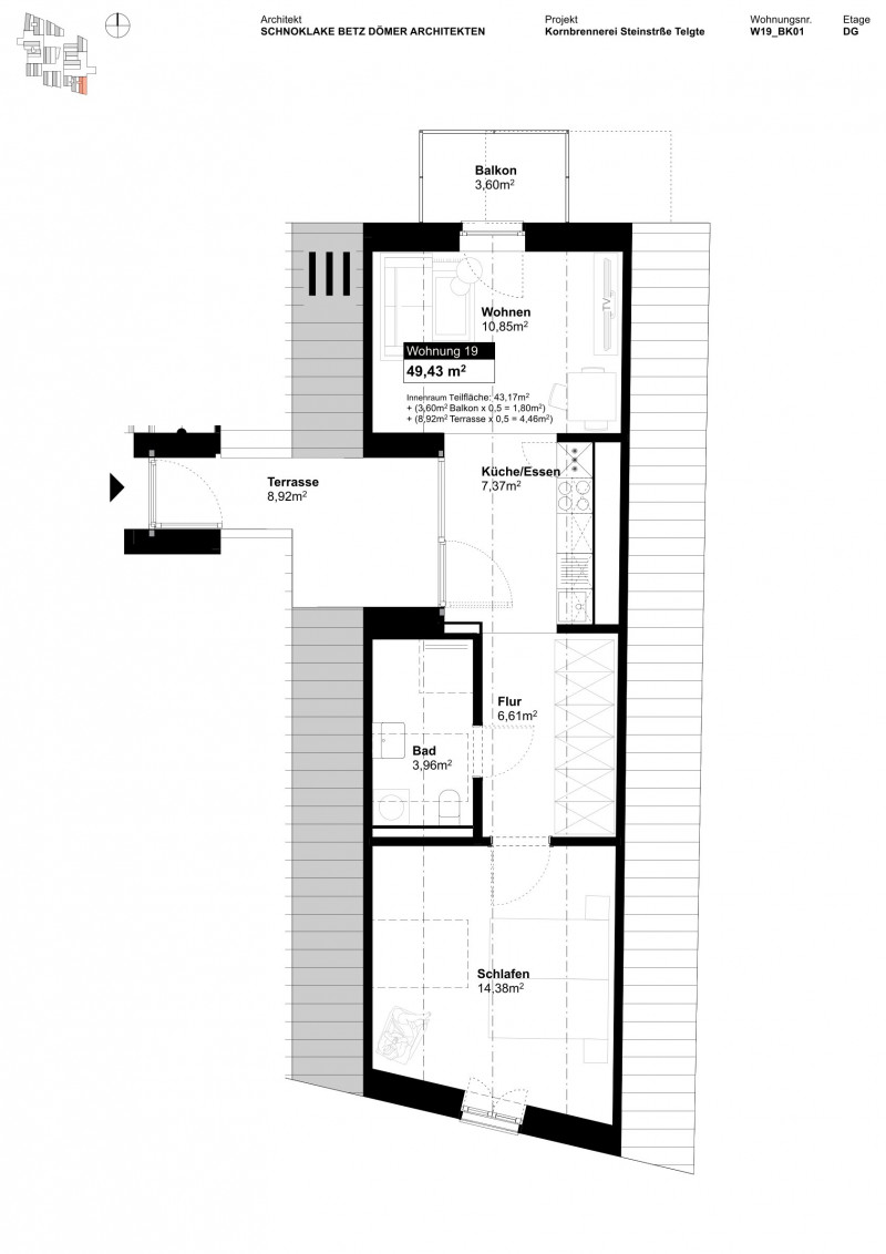 Grundriss Wohnung 3303