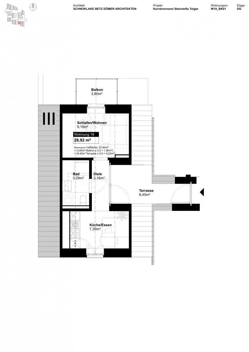 Grundriss Wohnung 3304